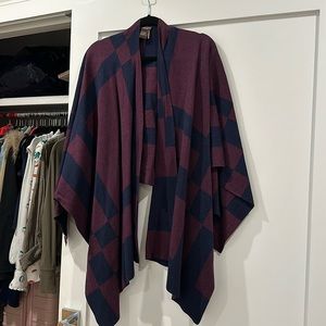 J. McLaughlin; shawl/poncho